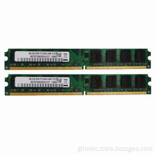 Fast Delivery DDR2 2GB RAM Memory for Desktop, Work with Motherboards in Stock, ETT Original Chips